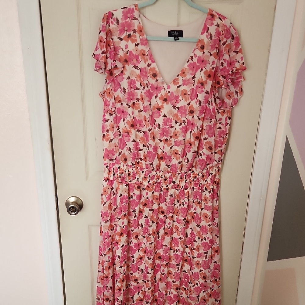 Floral Pink Dress